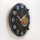 Wall clock, interior: kitchen, "favorite coffee", silent, 30 cm