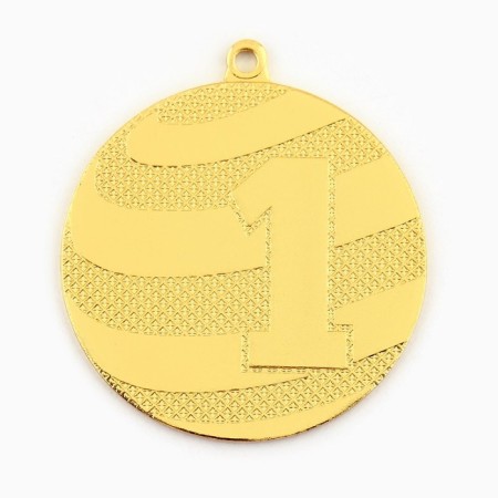 Prize medal 003 diam 5 cm. 1 place. The color of evil. Without a tape-1