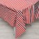 Ground tablecloth, red color, 137x183 cm