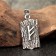 Scandinavian amulet "Runa Fehu", 3.5 g, 31x15 mm, ear of 9x5 mm