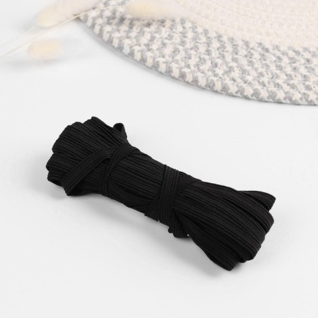 Rubber band, 8 mm, 10 ± 1 m, black color