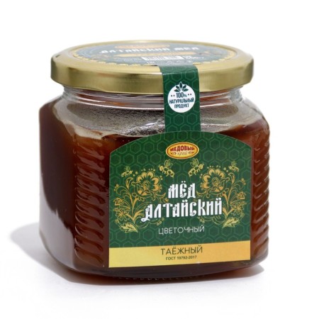 Honey Altai Taga, Natural Flower, 500 g