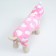 Assumes "Love" with a hood, size S (DS 25 cm, OG 35 cm, Osh 25 cm), pink