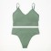 Female set (top, panties) color green, size 42-44