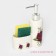 A dispenser for a detergent with a stand for the rose lobby sponge, 200 ml