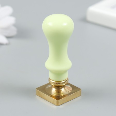 Printing for wax with a plastic handle "Chess" 2.5x2.5 cm-2
