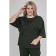 Female blouse, size 58, black color