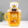 Photo frame plastic 16x11 cm "Tigerok in a cup" yellow 29.5x8x19.5 cm
