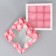 Box for sweets, confectionery packaging, 9 cells, “sweets”, 14.7 x 14.7 x 3.5 cm