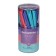 Gel pen with erased ink BrunovisConti Deletewrite Toon Town. Cats Node 0.5 mm, blue ink, matte case Soft Touch, mix