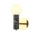 Wall lamp Fest 120 mm, 170 mm, 170 mm, G9LED 5W