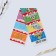 A set for decorating eggs with cards "Friends", 9 x 16 cm.
