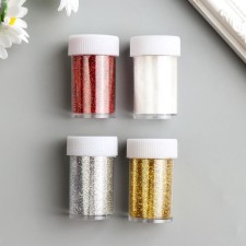 Glitter in a jar with a dispenser 