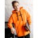 Hugs for the boy "Happy", height 158 ​​cm, orange color