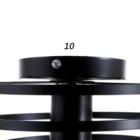 Lamp 69936/1 E27 40W Black 16x16x18 cm-3