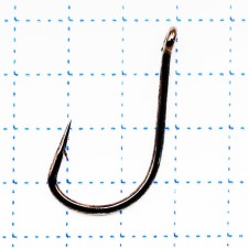 The hook KOI Tanago-Ring, size 4 Int12 AS, color BN 10 pcs.