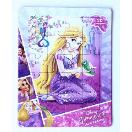 Puzzle in the frame "Rapunzel", 20 elements