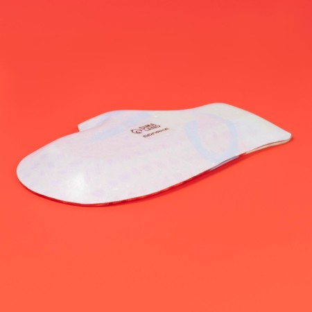 Glass Serving shares "Mitten. Knitting ", 22.5 × 14 × 2 cm, red color-2