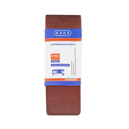 Abrasive tape Edge by Patriot, 100x610 mm, P150, 3 pcs.-1