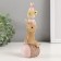 Polystone souvenir "Bunny with Easter testicles and chicken" 7.5x6x19.5 cm