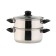 Axentia stainless steel steel, 6 l, d = 20 cm