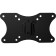 Le’ster LST-210.01 bracket, for TV, fixed, 10-50 ", 21 mm from the wall, black