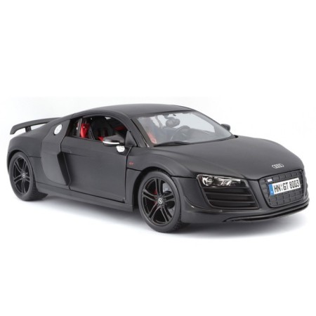 MASTO DIE-CAST AUDI R8 GT machine, opening doors, 1:18, black color-1