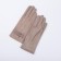Gloves are female, dimensionless, without insulation, beige color