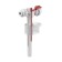 Alcadrain A15P-1/2 inlet mechanism, for plastic tanks, side eyeliners