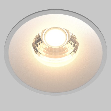 Built-in lamp Technical DL058-12W3K-W ROUND, 80x80x60 mm, LED, 12W, 920LM, 3000K, white color-2