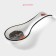 Standing under a spoonful of the share "gourmet", 22.5 × 7.5 × 2.5 cm