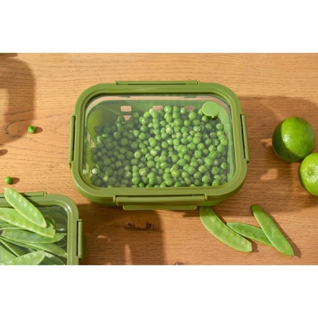 Container for baking, storage and carrying of products in the Smart Solutions cover, green color, 1050 ml-16