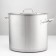 Boiler, 30 l, d = 35 cm, h = 32 cm, metal cover, triple bottom, induction, stainless steel