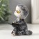 Souvenir Polystone varnish "Kotka with the phone" 7x6x7 cm