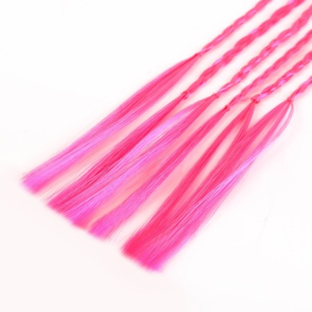 Hairpins, colored strands for hair on the crab "The dearest" (6 pcs), 40 x 1.5 x 1 cm-3