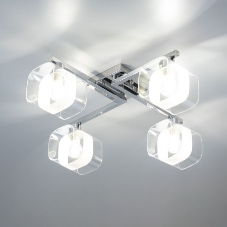 Ceiling chandelier "Virta" E14 4x60 watts-15