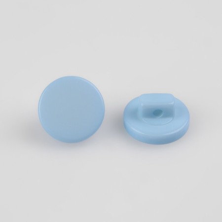 A button on the leg, d = 10 mm, the color is blue-2