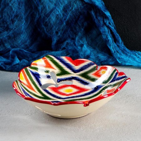 Rishtan ceramics "Atlas", 28 cm