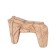 Winter overalls for dogs (bitch), size 50-1 (DS 50, OG 70, Osh 54), beige