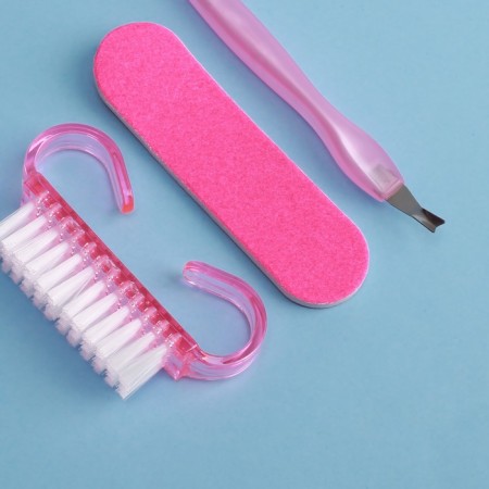 Manicure set, 6 items, color mix-3