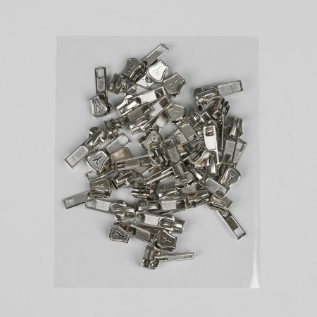 Automatic castle for lightning "Tractor", No. 5, Nickel color-2