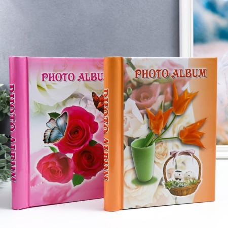 Photo album magnetic 20 sheets "Flowers" mix