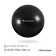Fitball ONLYTOP, D = 85 cm, 1400 g, anti -wings, black color