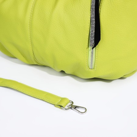 Lurch bag with lightning, 3 outer pockets, green color-5