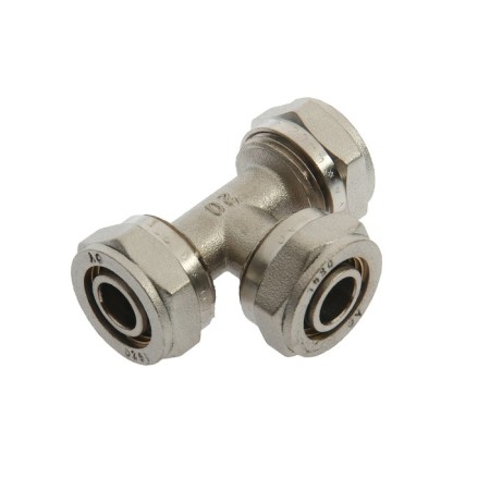 Aqualink tee, crimp, d = 20 x 20 x 20 mm-1