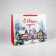 Package Gift New Year Laminated "Winter Village", XL 49 x 40 x 19 cm, New Year