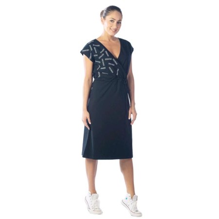 Female dress Klery-Klery, size 46, black color-2