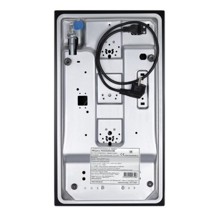 Honing panel HOMSAIR HGG323GCBK, gas, 2 burners, black-8