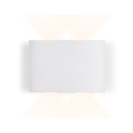 LED LED wall -mounted Ambrella Light, Wall, FW142, LED, 4 W, 280LUM, 3000K, Color White Sand