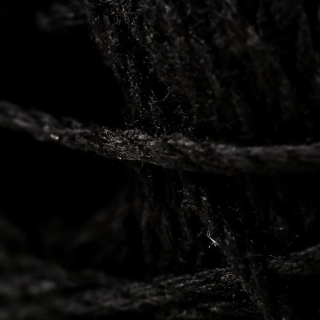 Yarn "soft cotton" 70% cotton, 30% nylon 220m/100g (003 black)-6